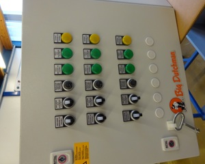 Control panel egg collection level 1-3